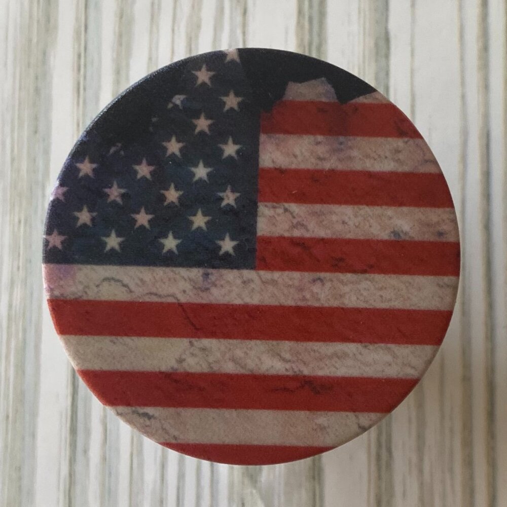 BUNDLE 10/$5 Cell Phone Grip Holder Antique American Flag